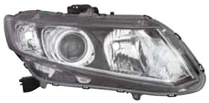 CIV40HLR - HEADLIGHT * R * NON HID * MANUAL * 12-15