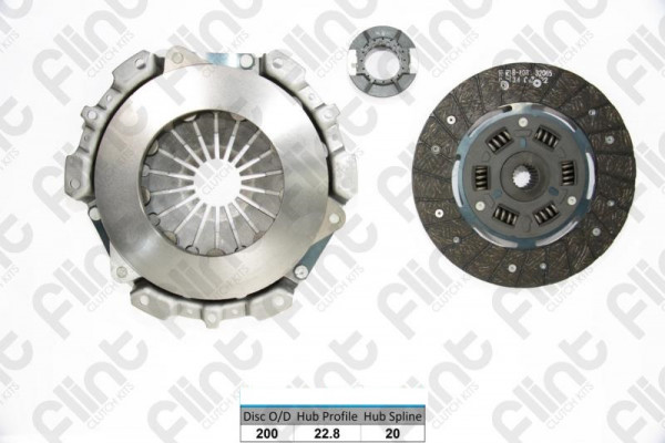 GET0CK200 - CLUTCH KIT | 1.3-1.4 | 200MM CLUTCH PLATE