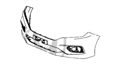 BAL20BUMPFFL - BUMPER FRONT * 2017