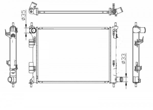 GI1010RADM - RADIATOR * MANUAL * 14-