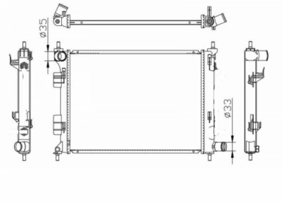 GI1010RADM - RADIATOR * MANUAL * 14-